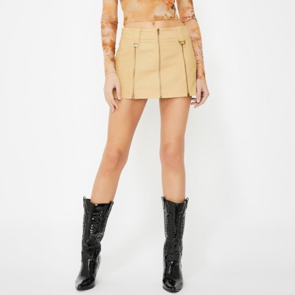 I AM Gia Brown MACI Mini SKIRT size L